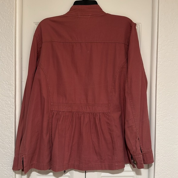 Red Utility Jacket - Picture 4 of 7